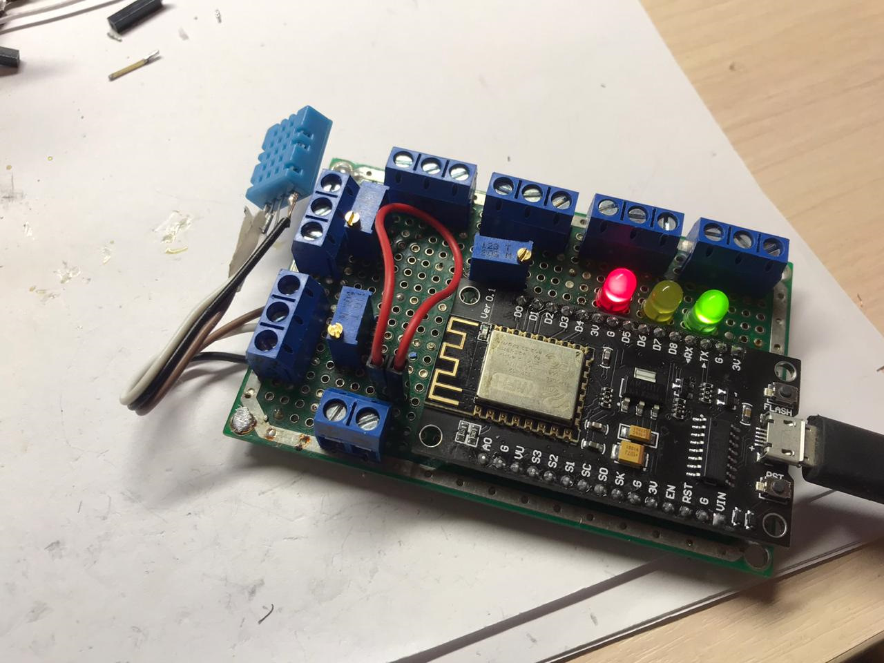 Гаражный контроллер на NodeMCU (ESP8266)